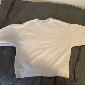 Periwinkle crewneck sweatshirt